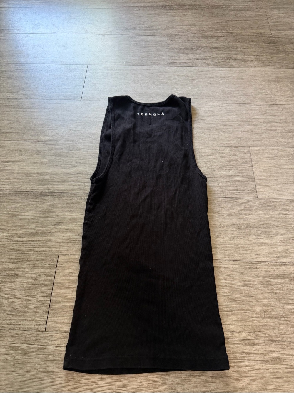 YoungLA mens black tank top